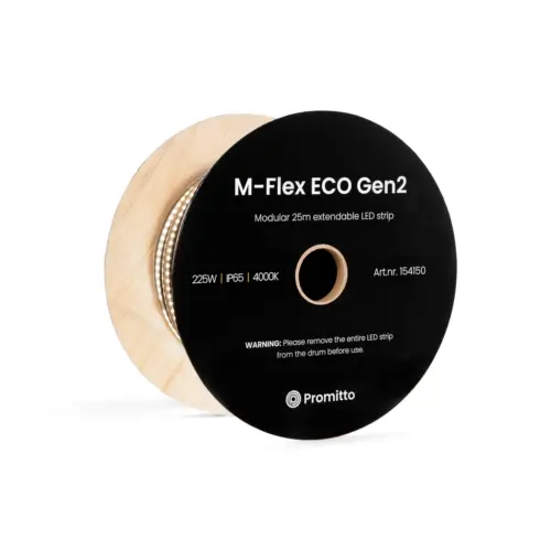 50M M-Flex GEN2 ECO (2x25M), 4000K, 900LM/M, 144LED/M, IP65